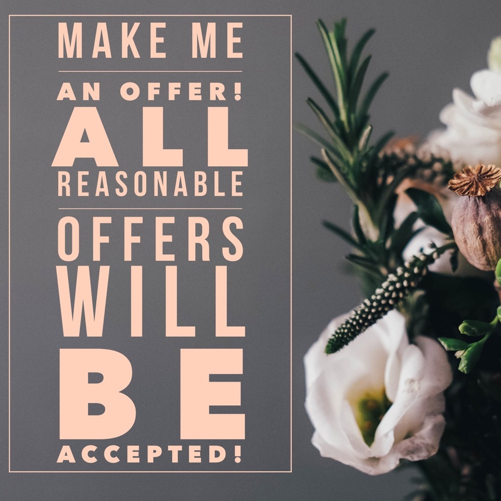 Make me an offer!